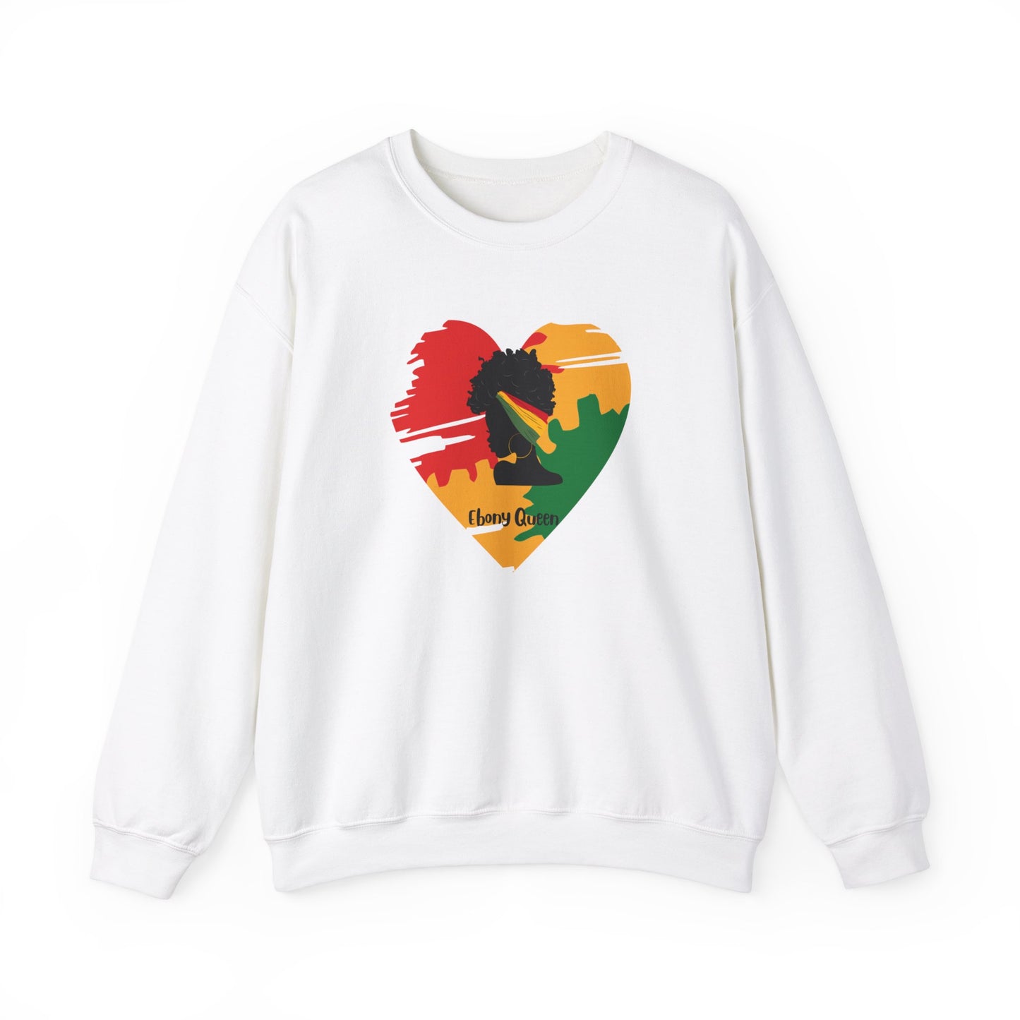 Ebony Queen Heart Sweatshirt