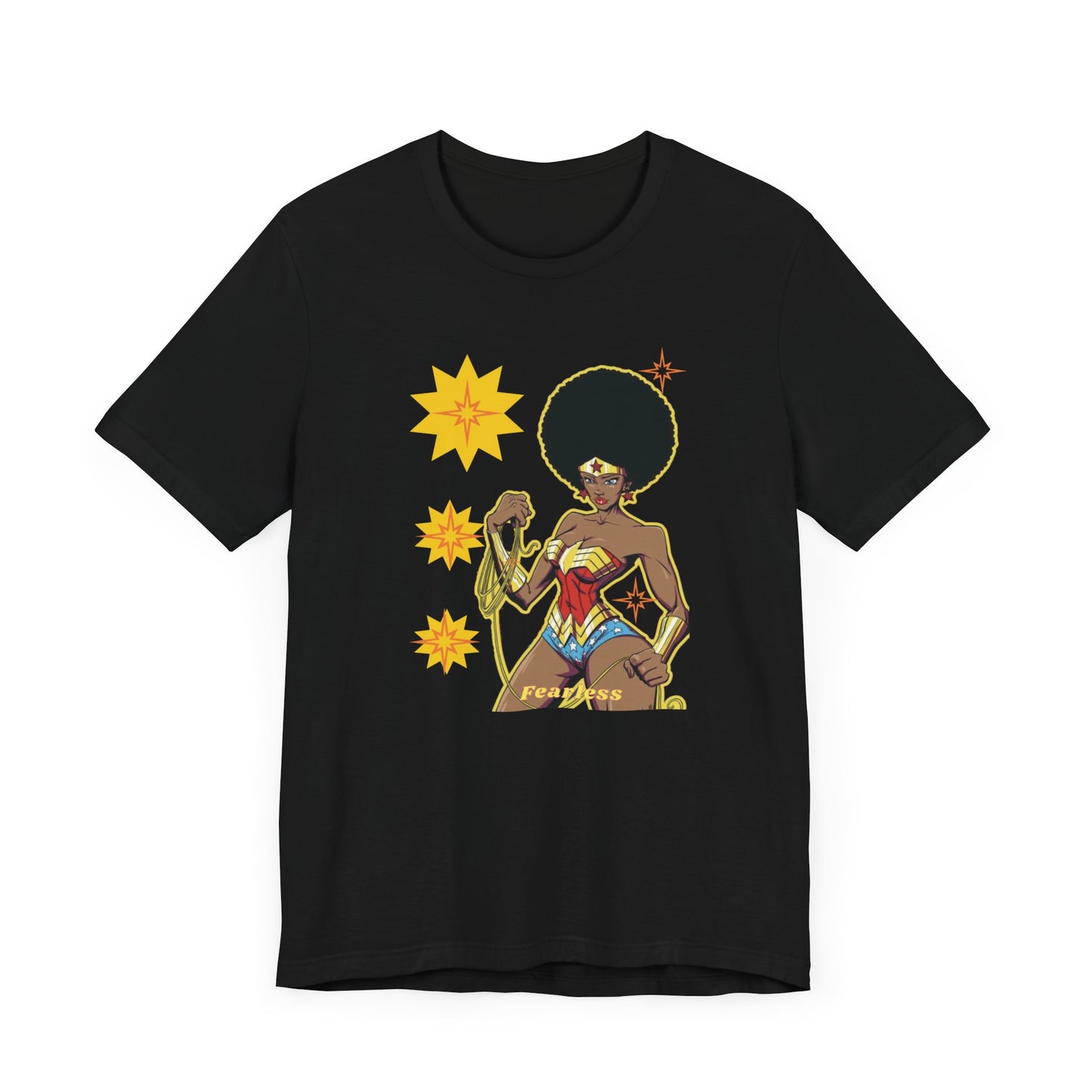 Afrocentric Fearless Short Sleeve Tee