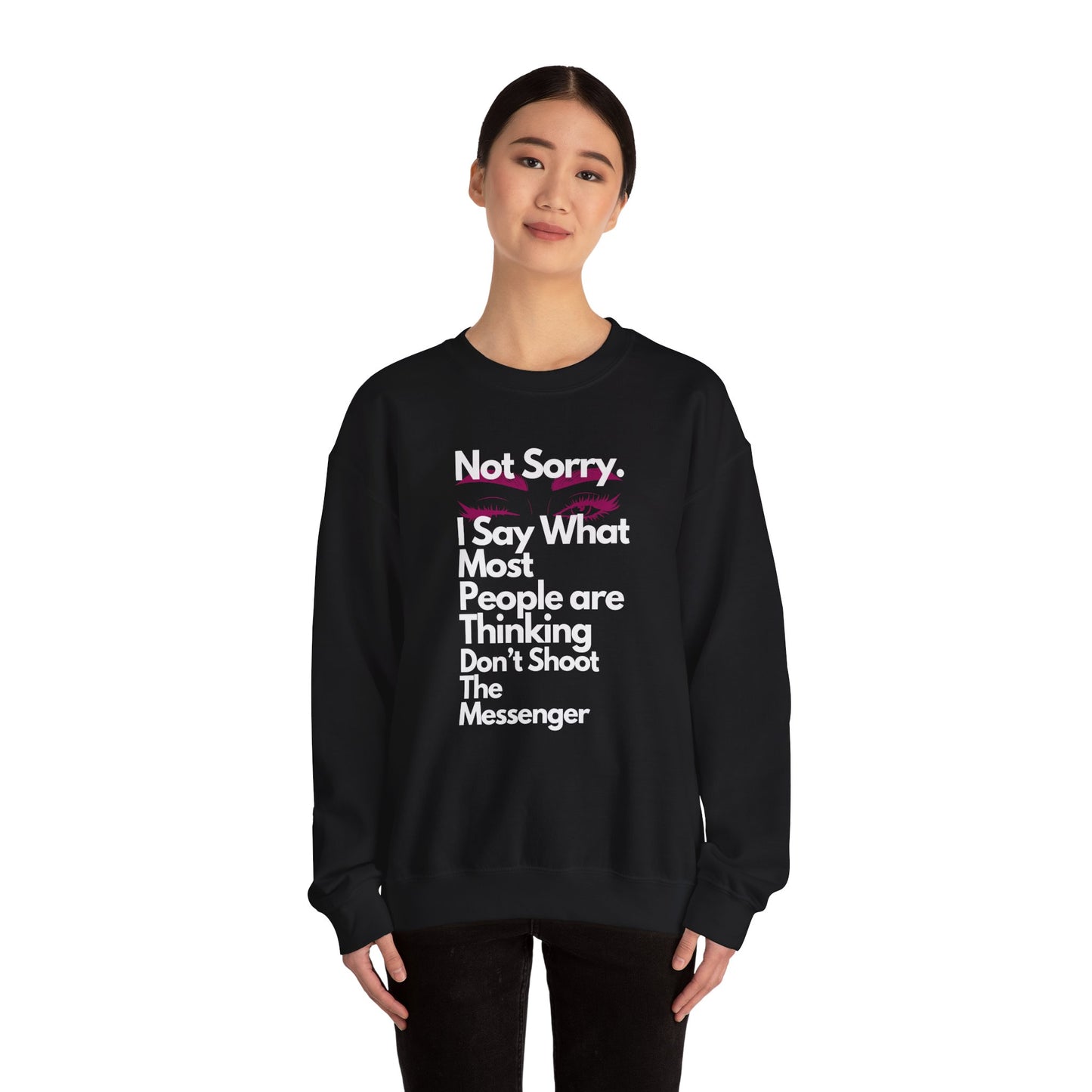 Not Sorry Heavy Blend Sweatshirt