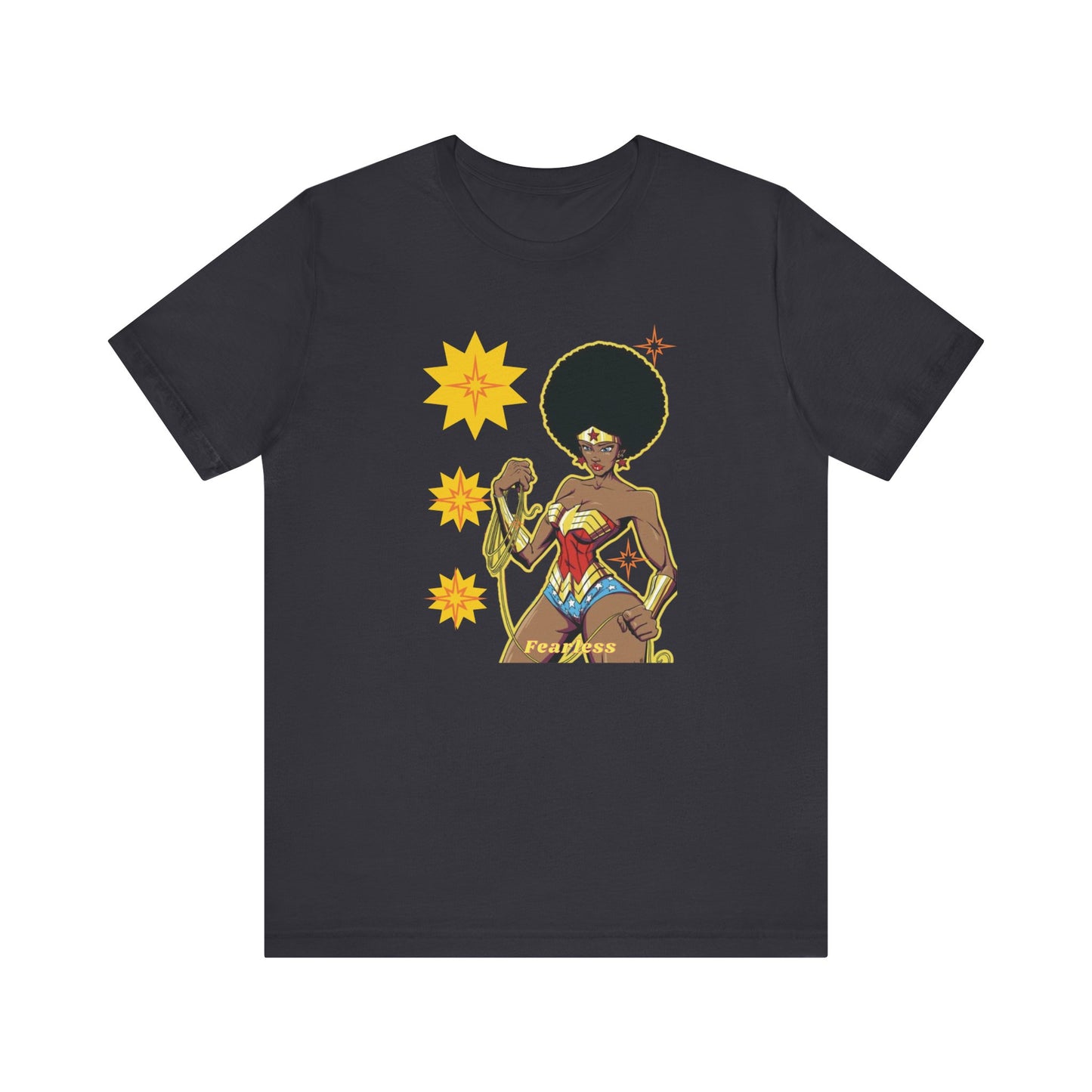 Afrocentric Fearless Short Sleeve Tee