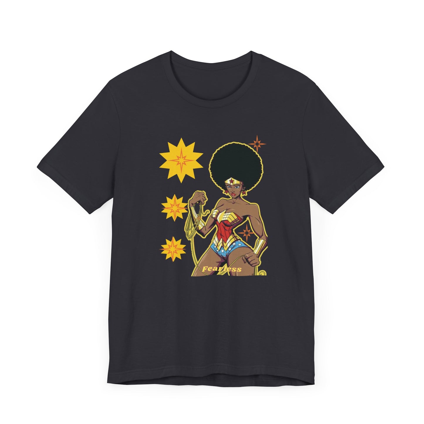 Afrocentric Fearless Short Sleeve Tee