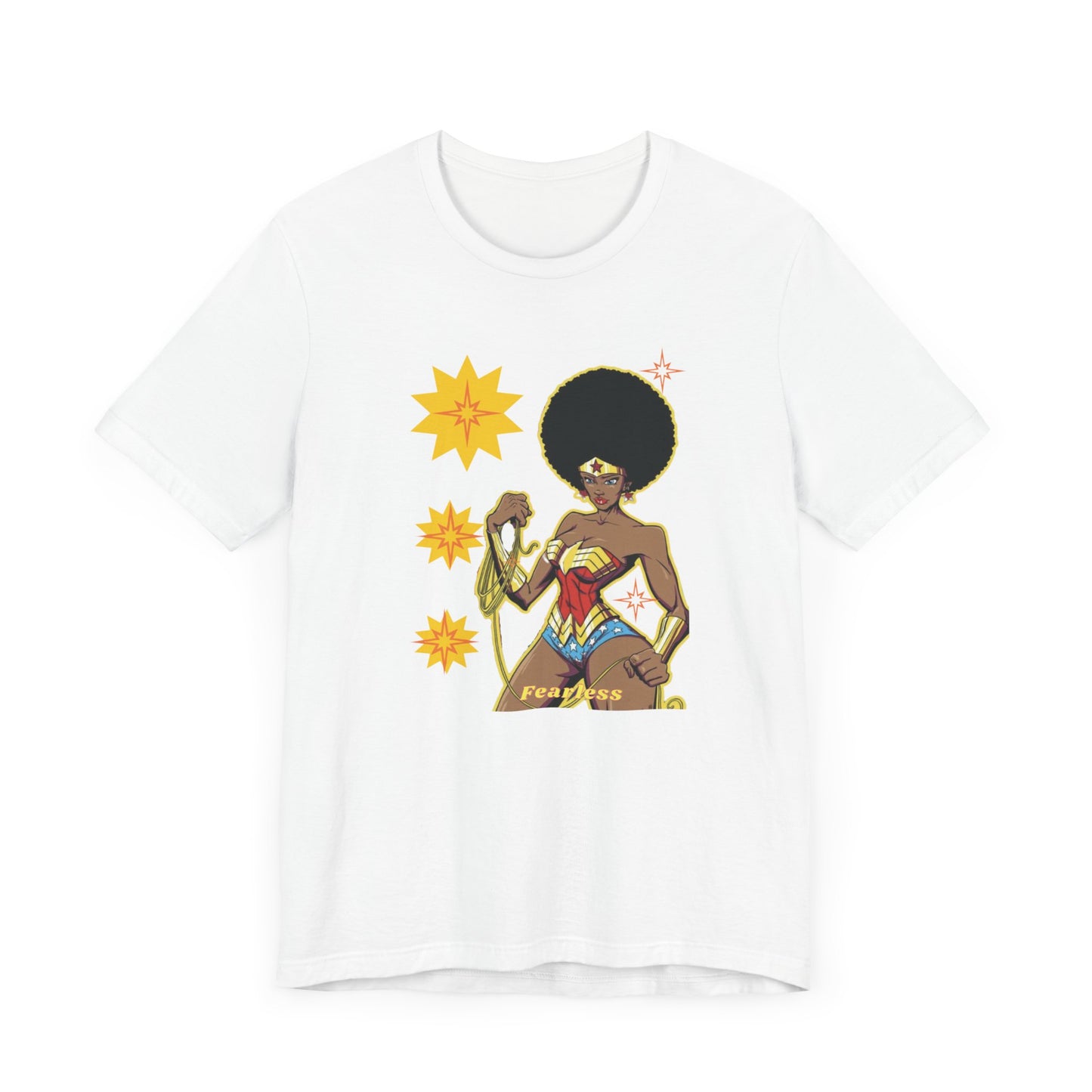 Afrocentric Fearless Short Sleeve Tee