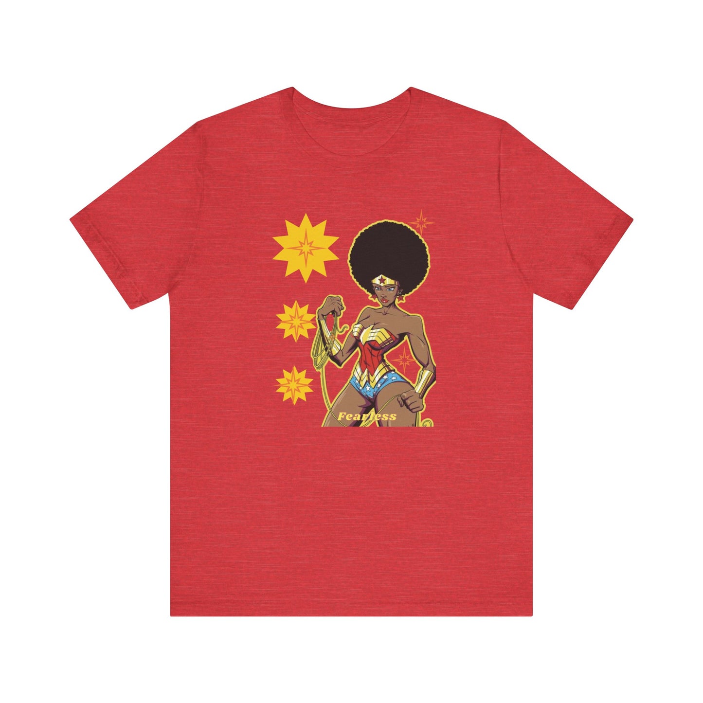 Afrocentric Fearless Short Sleeve Tee