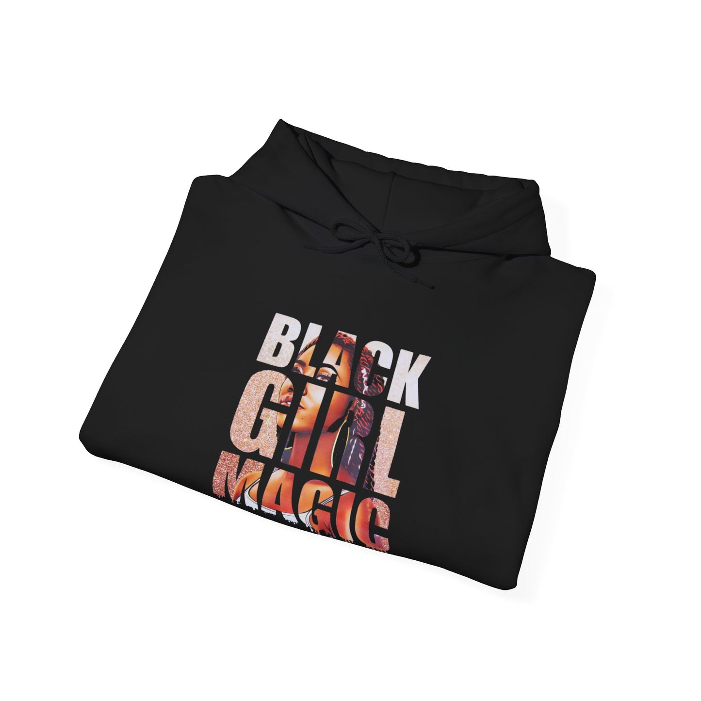 Black Girl Magic Unisex Heavy Blend™ Hooded Sweatshirt