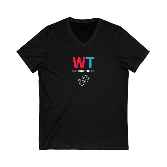 WT Unisex Jersey Short Sleeve V-Neck Tee