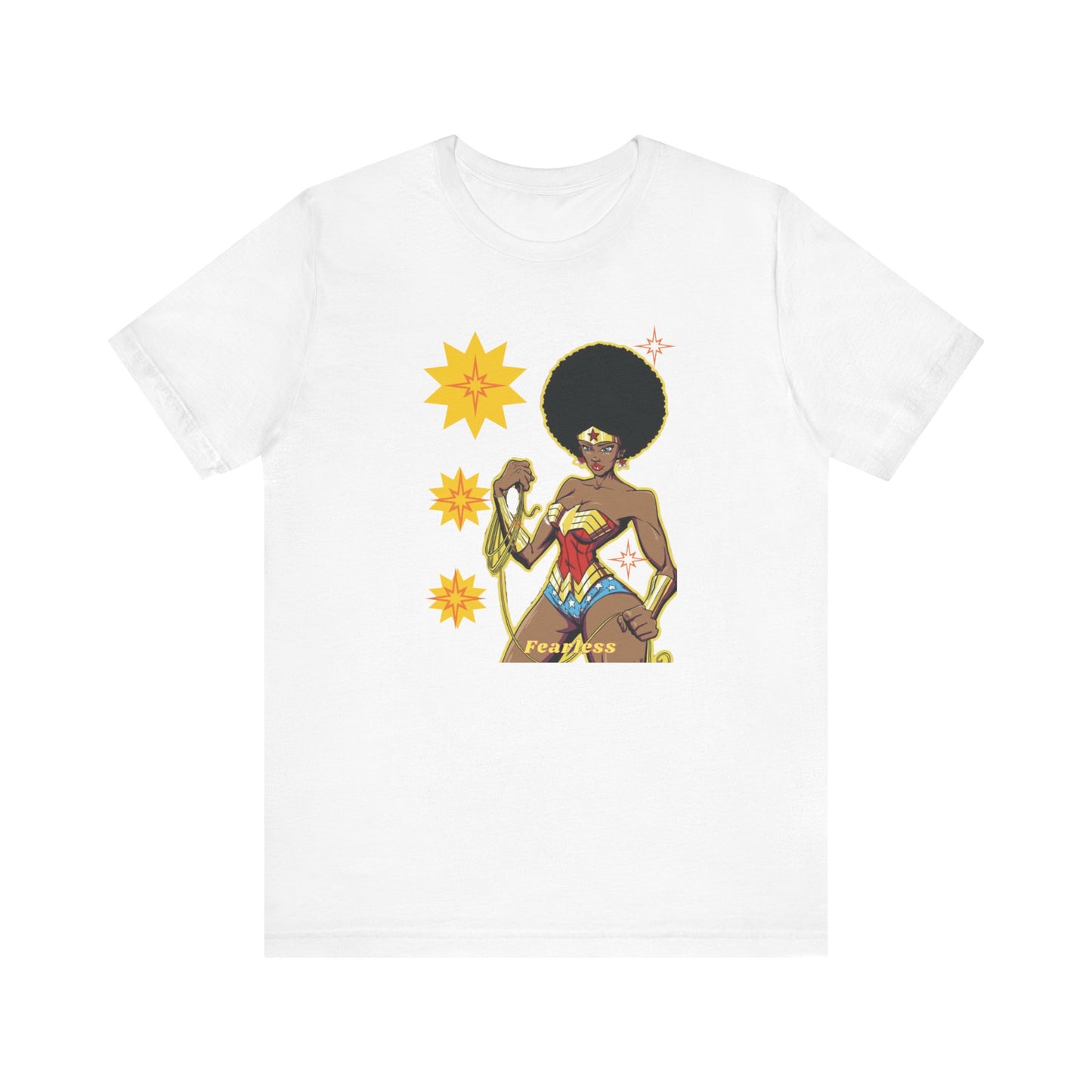 Afrocentric Fearless Short Sleeve Tee