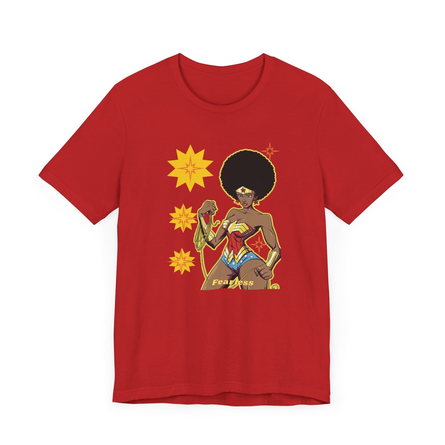 Afrocentric Fearless Short Sleeve Tee