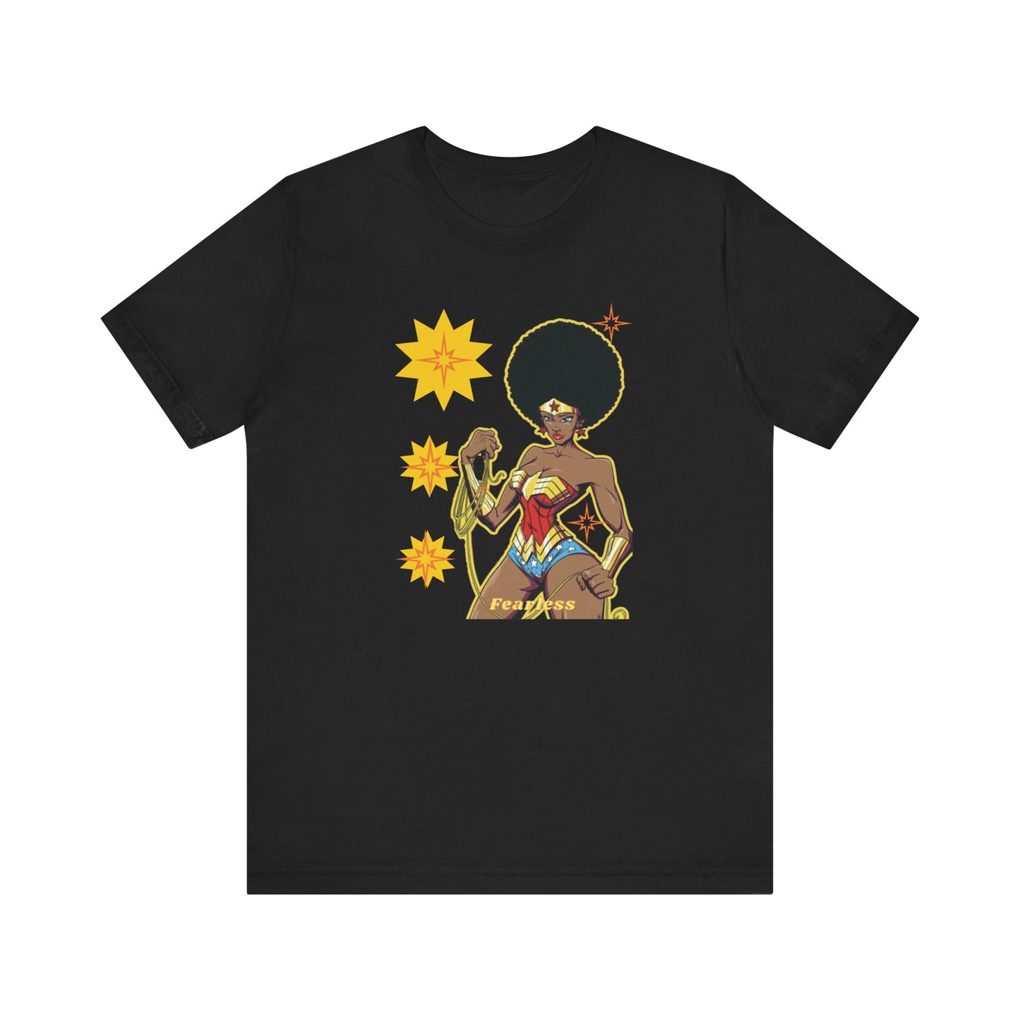 Afrocentric Fearless Short Sleeve Tee