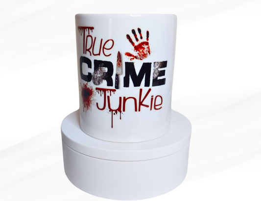 True Crime Junkie Mug