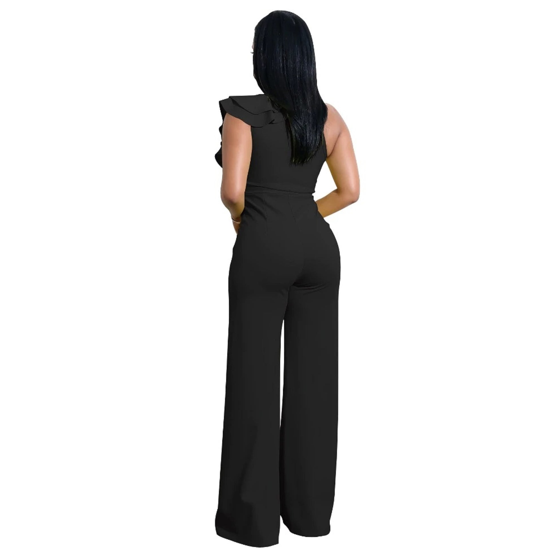 Ask Me Out Ruffled Jumpsuit - myfiercefirefashions