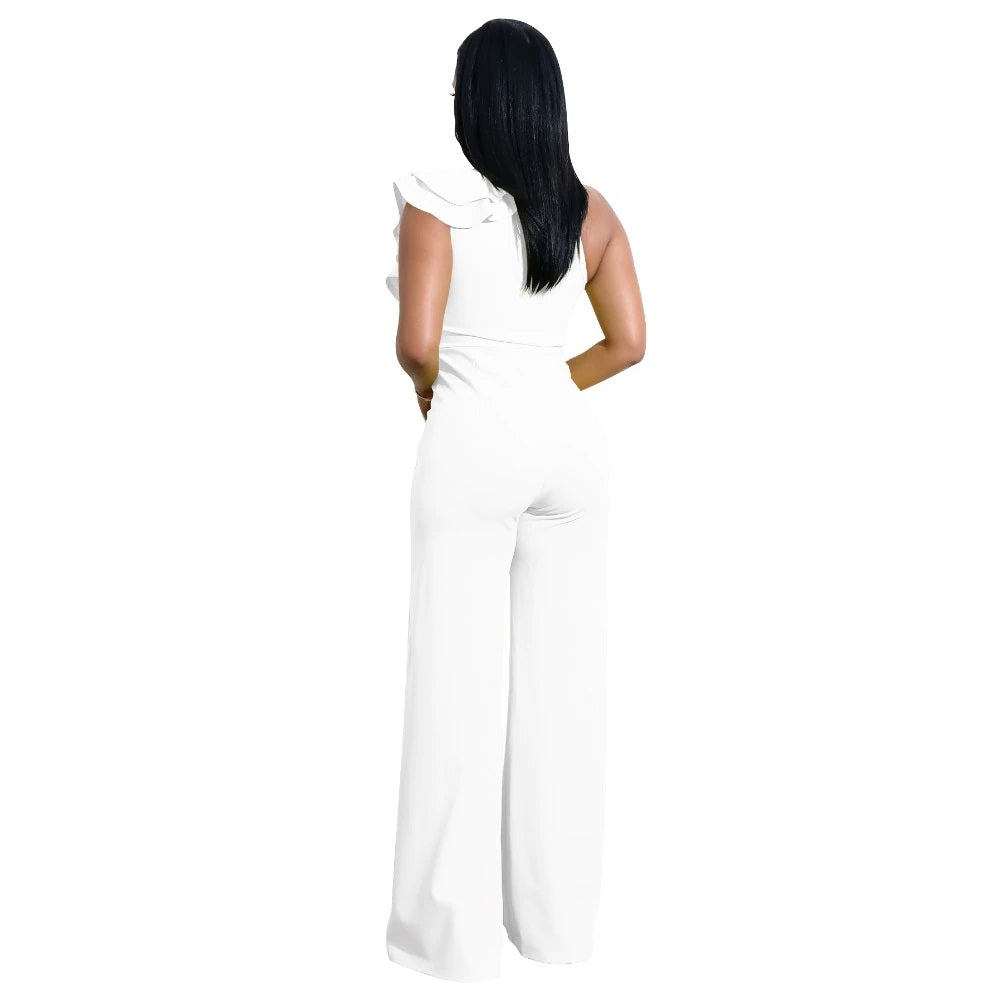 Ruffled Jumpsuit - myfiercefirefashions