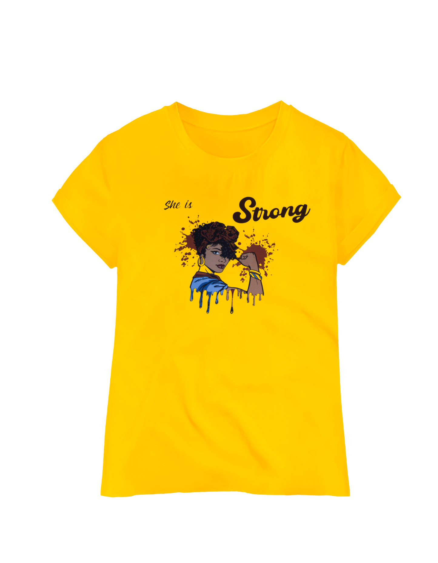 She is Strong T-Shirt - myfiercefirefashions